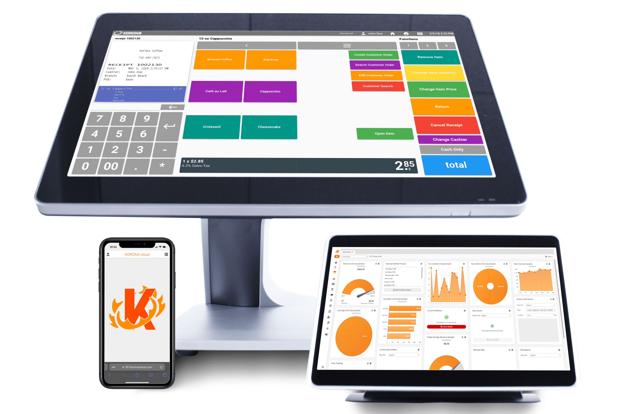 Checkout and mobile POS